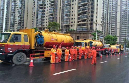 谯城市政管道清淤