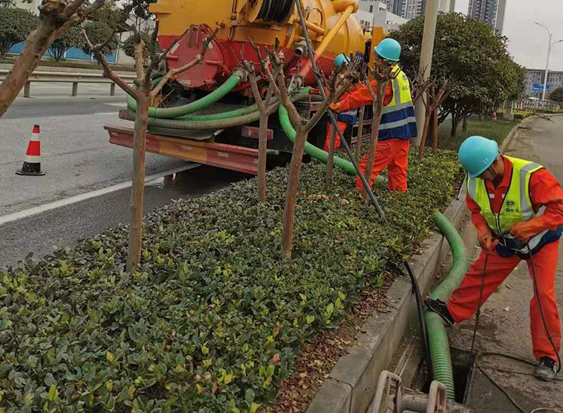 谯城市政管道清淤